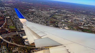 4K – Incredible Fall Newark Landing – United – Boeing 767300 – EWR – N656UA – SCS Ep 1075 [upl. by Aneel]