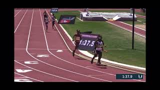 2023 USATF JUNIOR OLYMPICS 9U Boys 4x400 relay TRACK HOUSTON 🥈 [upl. by Novihc]