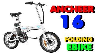 Ancheer 16 Electric Bike Overview ebike [upl. by Jean-Claude]