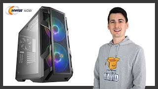 Newegg Now Cooler Master MasterCase H500M Showcase [upl. by Akeimat858]