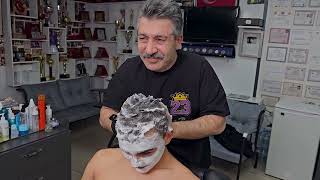 ASMR Fire Ear Hair RemovalScalp Friction Skincare Head amp Hand MassageFull Barber Experience [upl. by Galloway]