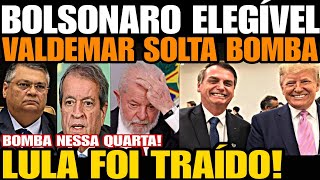 BOLSONARO ELEGÍVEL LULA FOI TRAÍDO E AMEAÇADO PT ENTRA EM DESESPERO FLÁVIO DINO ACIONA CGU CONTR [upl. by Innavoig]