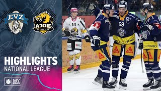 Zug vs Ajoie 110 — Highlights National League [upl. by Doowle711]