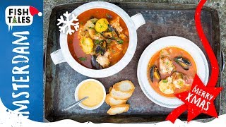 ❄️ BOUILLABAISSE Fish Soup ❄️  Bart van Olphen [upl. by Ecreip]