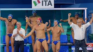 Italia  Spagna 105 SETTEBELLO CAMPIONE DEL MONDO DI PALLANUOTO [upl. by Davidde734]