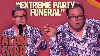 Alan Carr Has His Dream Funeral Planned  Yap Yap Yap  Alan Carr [upl. by Yentirb3]