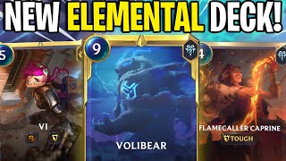 CLIMB RANKED With This Elemental Spam Deck  Legends of Runeterra [upl. by Siuqram]