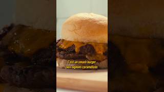 Vous connaissez l’Oklahoma burger  🍔🧅 shorts burger recette [upl. by Nomar134]