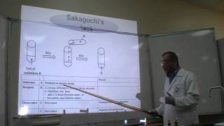 Sakaguchis test Part 1 Identification of Amino Acids Arginine [upl. by Hanny]