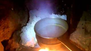 making soap from wood ashes [upl. by Moneta]