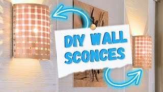 How To Make A Wall Lamp [upl. by Euv]