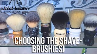 Shaving brush  Selection guide pros amp cons price range [upl. by Tiebold]