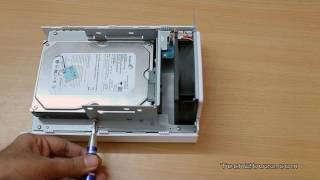 Synology NAS HDD installation and setup on DS212J [upl. by Dumm]