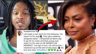 Keith Lee Why He Threw Away The Rose Given To Him By Taraji P Henson [upl. by Anayit]