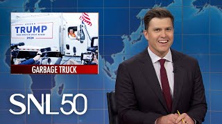 Weekend Update 2024 Presidential Election Trumps MSG Rally  SNL [upl. by Ilyah497]