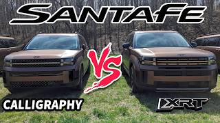 2024 Hyundai Santa Fe SHOWDOWN  Rugged XRT vs Luxury Calligraphy [upl. by Aihsiym]