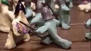 Medieval Claymation Battle [upl. by Anival]