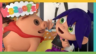 Kazoops 🎲 LETS PLAY GAMES ♟ Best moments  Cartoons for kids [upl. by Lea]