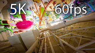 Kraang Prime Pandemonium onride 5K POV 60FPS Nickelodeon Universe Theme Park [upl. by Inavoj]