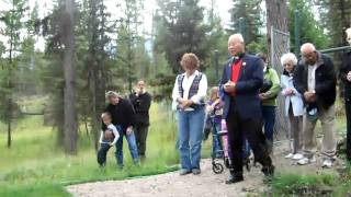 Labor Day at the Sycamore Tree 2010  O Lux Beata Trinitas  sung by the Yeager Schola [upl. by Mundford]