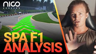 How to Master the SPA F1 Track  Nico Rosberg [upl. by Eltsyrc]