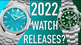 Watch Predictions for 2022 – Releases amp Trends [upl. by Demeter]