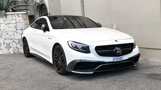 BRABUS S63 AMG Coupé  LOUD REVS and SOUNDS [upl. by Silden]