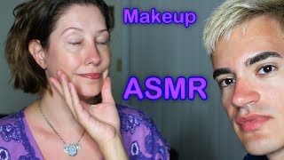 Dramatic Makeup Application on a Woman ASMR [upl. by Claudio]