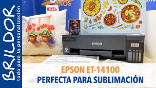 ¿QUÉ IMPRESORA DE SUBLIMACIÓN COMPRO 👉 EPSON ET 14100  L11050👈 [upl. by Inavoy]