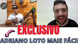 ADRIANO LOTO MAIS FÁCIL NOS DEIXOU A INTERNET CHORA COM SUA PERDA [upl. by Eilerua475]