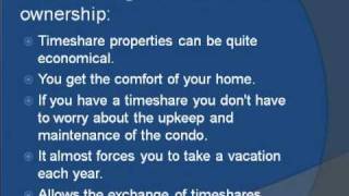 Timeshare Ownership The Pros and Cons of Timeshares [upl. by Auqinimod]