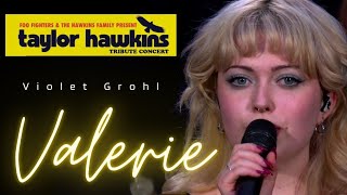 HQ Audio quotValeriequot by Violet Grohl Mark Ronson And Friends  Taylor Hawkins Tribute Concert [upl. by Arada]