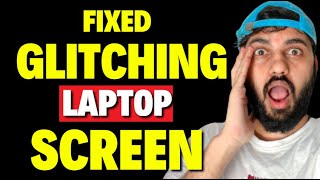 How to Fix Glitching Laptop Screen [upl. by Eenafets]