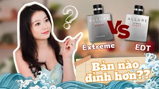 Review So sánh Chanel Allure Homme Sport EDT Và Eau Extreme  Missi Perfume [upl. by Alcina166]