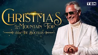 Andrea Bocelli Christmas from the Mountain Top with the Bocellis  TBN [upl. by Hymen637]