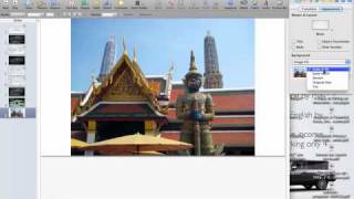 How to Make an Image Into a Background Slide on Keynote [upl. by Chu]