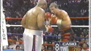 Tommy Morrison vs George Foreman 35 [upl. by Pryce52]