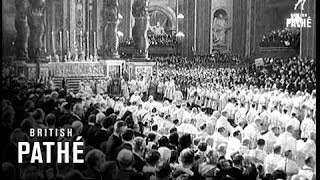 Pope John Crowned 1958 [upl. by Eve]