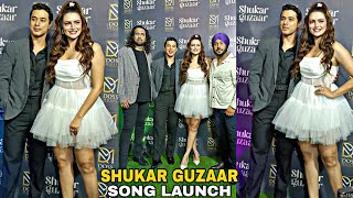 UNCUT –SHUKAR GUZAAR  Official Song Launch  Pratik Sehajpal  Lekha Prajapati  Deepp Ohsan [upl. by Inanak]