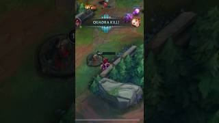 Katarina quadra kill 🤗 Katarina wildrift leagueoflegends gameplay quadrakill GodMorgana [upl. by Poliard]