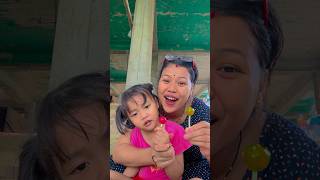 Maa beti ki E I E I O🍭🍭❤️👩‍❤️‍👩shorts funny viralvideo [upl. by Daly]