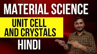 Unit Cell And Crystal  Material Science  Crystal Structure [upl. by Corella419]