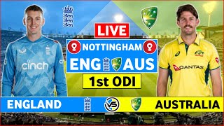 England vs Australia 1st ODI Live Scores  ENG vs AUS 1st ODI Live Scores amp Commentary [upl. by Aimehs216]