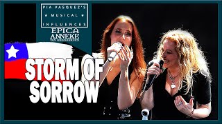 Epica Chile 2018 ft Anneke Van Giersbergen  Storm of Sorrow live  Teatro Caupolicán Santiago [upl. by Clementius531]