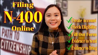 N400 Application For Naturalization  How To File Online [upl. by Akehsat665]