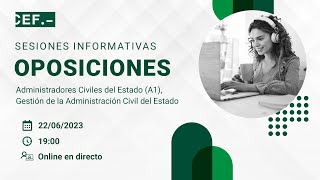 Oposición Administradores Civiles del Estado A1 Gestión de la Administración Civil del Estado [upl. by Noruq]