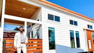 TINY HOME CURB APPEAL 11 downstairs plus loft upstairs and enclosed washerdryer area [upl. by Er]