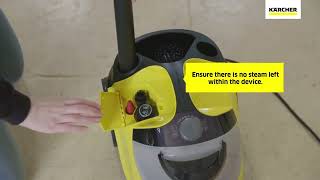 How do I descale my Karcher SC5 steam cleaner [upl. by Uliram856]