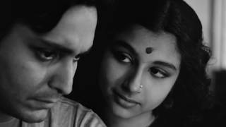 Apur Sansar best scene  HD 1080p with subtitles  Sharmila  Soumitra  Satyajit Ray [upl. by Attalie]