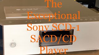 Sony SCD1 SCD777ES CDSACD Player [upl. by Naillik]